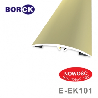 Hliníkový eloxovaný prahový pás BORCK E-EK101