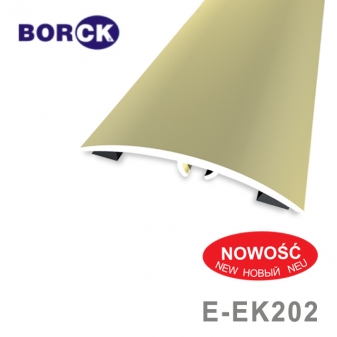 Hliníkový eloxovaný prahový pás BORCK E-EK202