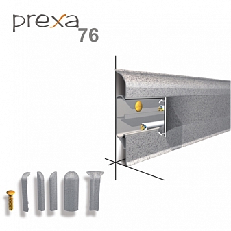 Soklová lišta PREXA 76