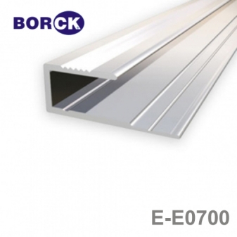 Špecializovaná hliníková lišta na schody BORCK E-E0700